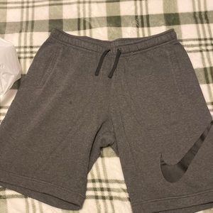 L Dark Grey Mens Nike Shorts
